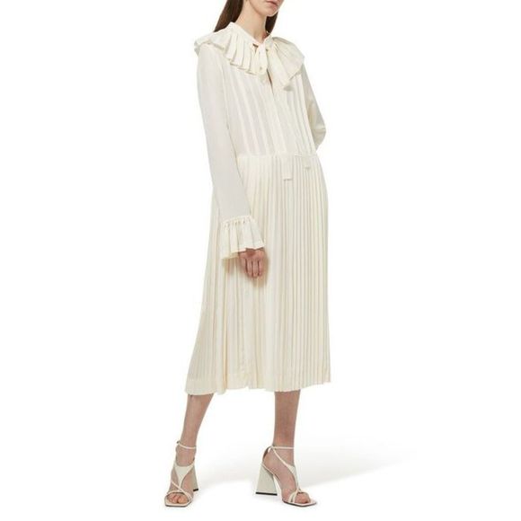 VICTORIA BECKHAM
Pleated Tea Silk Dress - Picture 1 of 10